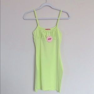 NWT Verge Girl Lime Green Mini Dress